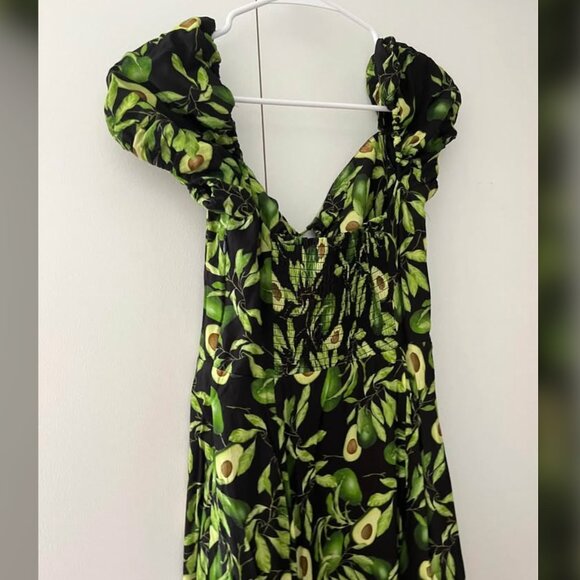 Aritzia Wilfred Pandora avocado dress - Picture 6 of 9